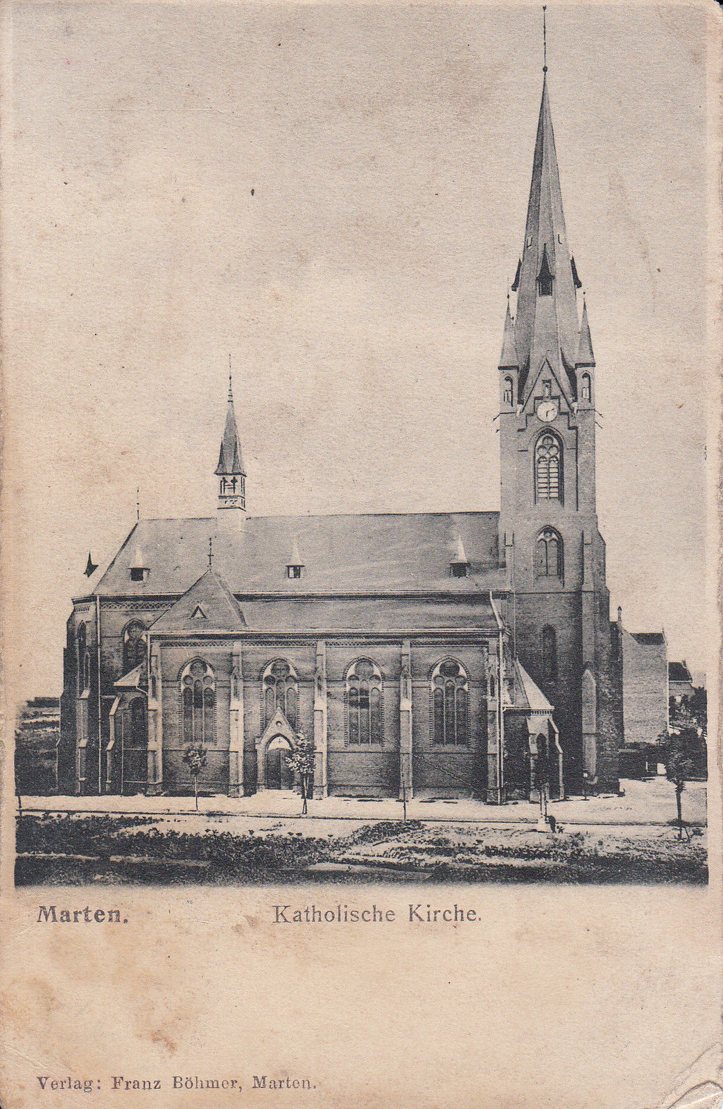 Katholische Kirche um 1911